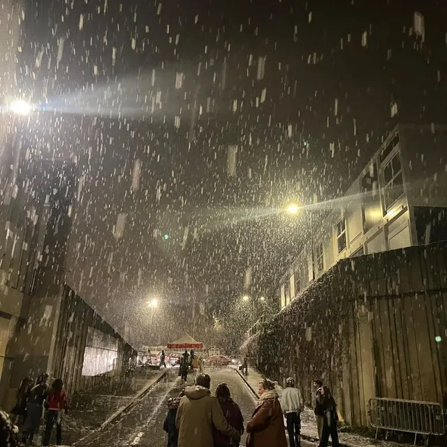 photo il a neigé à angers, ce jeudi 20 novembre.  ©  ouest-france