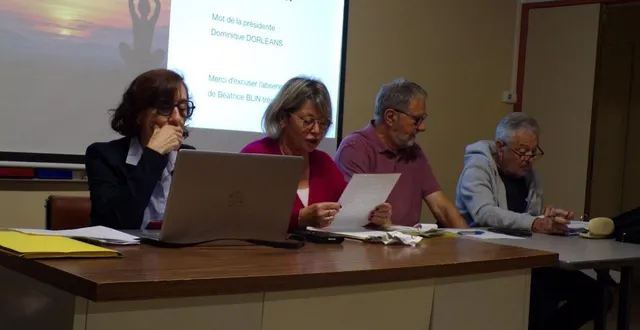 photo  le bureau de ruaudin santé loisirs se félicite de la bonne santé de l’association.  &copy;  le maine libre 