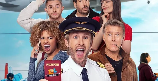 photo  philippe lacheau a convié  redouane bougheraba, franck dubosc, paola locatelli, clara luciani et michou dans « lol : in real life.  &copy;  prime video 