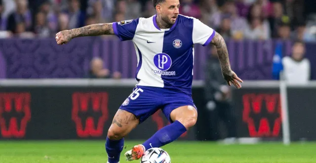 photo  aron donnum lors de la rencontre face au stade rennais, le 29 octobre dernier.  &copy;  nathan barange / dppi via afp 