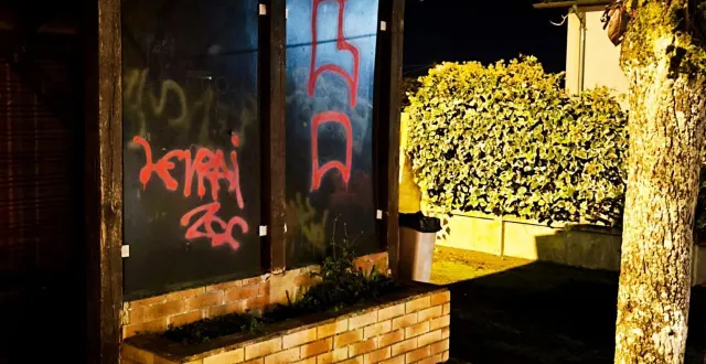 photo  l’aubette ciblée est située à l’écart, dans une zone peu éclairée.  &copy;  ouest-france 