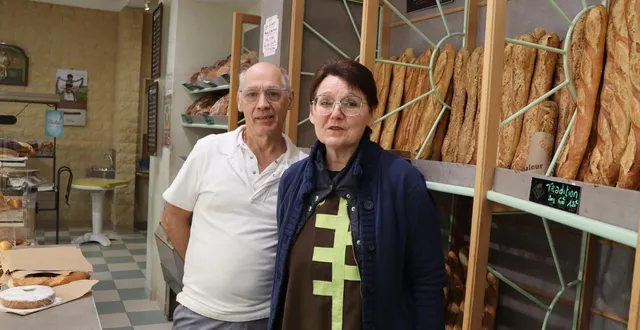 photo  richard et nathalie aleton fermeront leur boulangerie à l’issue de la journée du mardi 25 novembre 2025. elle sera reprise et rouvrira courant décembre 2025.  &copy;  ouest-france 