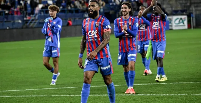 photo  suivez sm caen - bourg-péronnas en direct vidéo.  &copy;  martin roche / ouest-france 