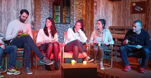 photo  huit fragilités réunies dans un refuge d’altitude.  &copy;  la planche à voix 