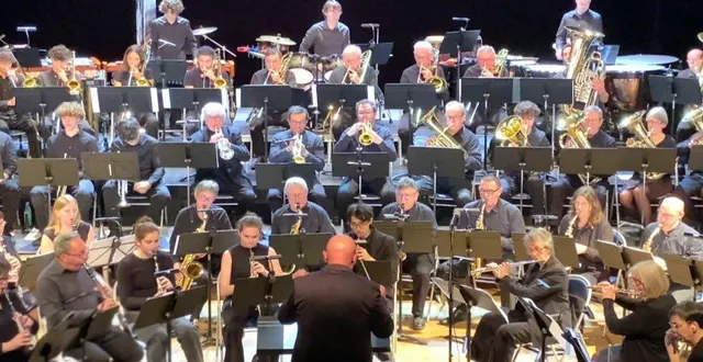 photo  l’orchestre d’harmonie en action.  &copy;  orchestre d’harmonie du belinois 