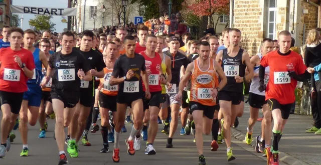 photo  les foulées de briouze ont vu passer les meilleurs coureurs régionaux ces dernières années. aujourd’hui international, valentin gondouin (dossard 1 324) avait y avait participé lorsqu’il n’était encore qu’un espoir ornais.  &copy;  ouest-france 