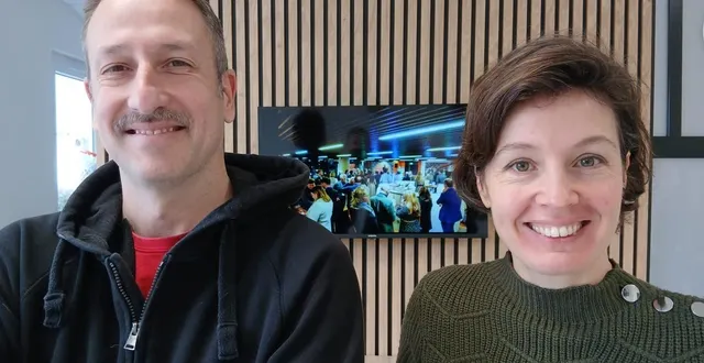 photo  serge genouvrier et marie baudrelle, avec les membres de l’interclub, préparent une soirée pour fêter les 10 ans des happy business.  &copy;  ouest-france 