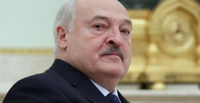 photo  le président biélorusse alexandre loukachenko, pendant une visite à son homologue russe vladimir poutine, à moscou, le 26 septembre 2025.  &copy;  ramil sitdikov / afp 
