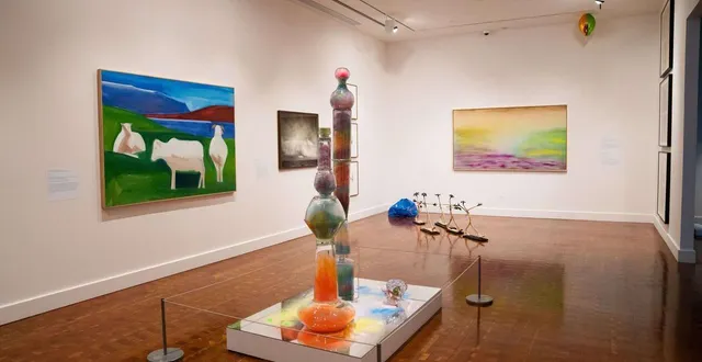 photo  la pièce d’art contemporain était exposée dans une salle du musée de keelung, à taïwan.  &copy;  photo d’illustration : searing/bfa. com//sipa 