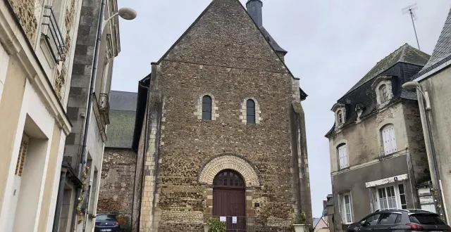 photo  un homme a secoué et injurié le curé de l’église du lion-d'angers, en maine-et-loire.  &copy;  ouest-france 