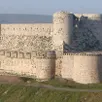 photo  le krak des chevaliers, place fortifiée des croisés, en syrie. 