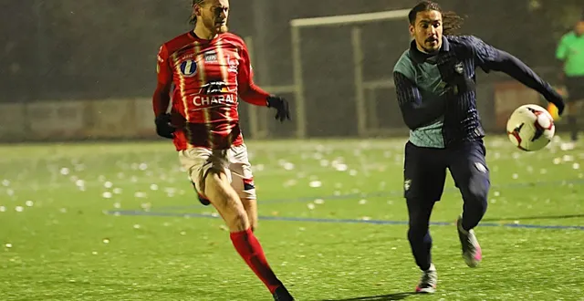 photo  les flériens de mathis gosselin-lecerf (à gauche) ont réussi à contenir les assauts des havrais.  &copy;  ouest-france 