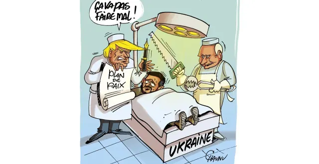 photo  le plan de paix proposé par donald trump inspire chaunu.  &copy;  chaunu 