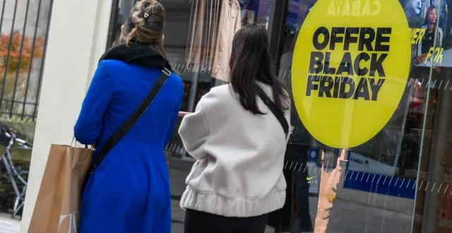 photo  angers, le 23 novembre 2023. pourquoi le black friday est-il noir et tombe-t-il un vendredi ? le courrier de l’ouest vous répond.  &copy;  co – laurent combet 