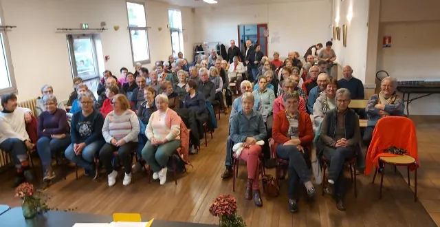 photo  l’assemblée générale des semelles bercé a réuni 94 des 123 adhérents.  &copy;  le maine libre 