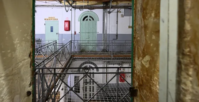 photo  l’agression d’un détenu par un autre détenu a eu lieu le 28 août 2025 à angers.  &copy;  photo co - josselin clair 