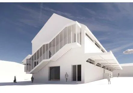 photo  les halles et le cinéma ressembleront à cela à l’issue des travaux selon le scénario retenu par le conseil municipal.   &copy;  doc. remis 