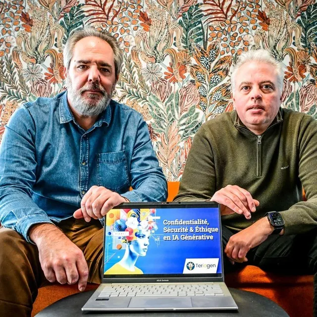 photo alexandre clappier et sylvain bidier sont les dirigeants de l’entreprise teriagen.  ©  photo le maine libre - yvon loue
