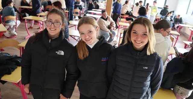 photo  soha, emma et line souhaitent s’envoler pour l’île de chypre pour travailler dans une structure équestre lors d’un séjour de mobilité internationale en juin 2026.  &copy;  ouest-france 