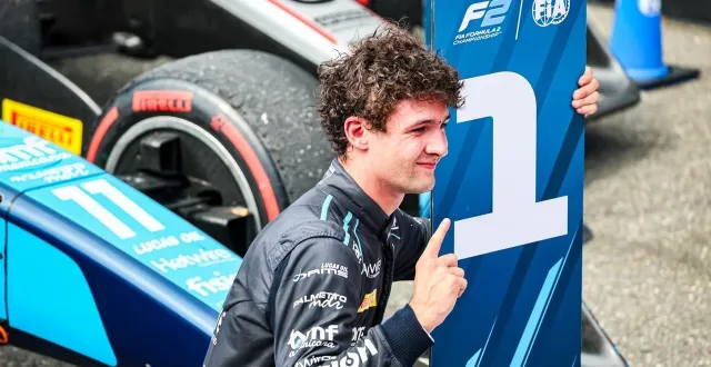 photo  jak crawford a signé la pole position et remporté la course principale en azerbaïdjan, les 19 et 21 septembre 2025.  &copy;  dutch photo agency 