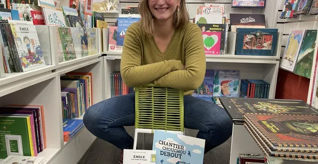 photo  camille gillet est la nouvelle directrice du passage, la seule librairie indépendante d’alençon. son rayon favori : les albums jeunesse.  &copy;  ouest-france 