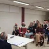 photo une assemblée attentive pour le bilan annuel de la patriote cyclo-vtt.