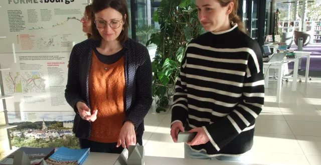 photo  maquettes et explications détaillaient l’évolution des bourgs.  &copy;  ouest-france 