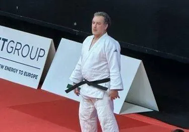 photo  sur le tatami parisien, samuel vincent a tout donné. malgré sa défaite, il ne garde que de bons souvenirs.  &copy;  co 