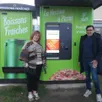 photo la «machine à pizzas» de christophe et dorothée hérin, au garage lefèvre d’aubigné-racan.