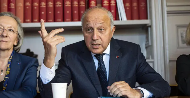 photo  laurent fabius, président de la cop 21 en 2015, sera l’invité d’honneur de cette journée exceptionnelle au mans.  &copy;  archives po - olivier lanrivain 