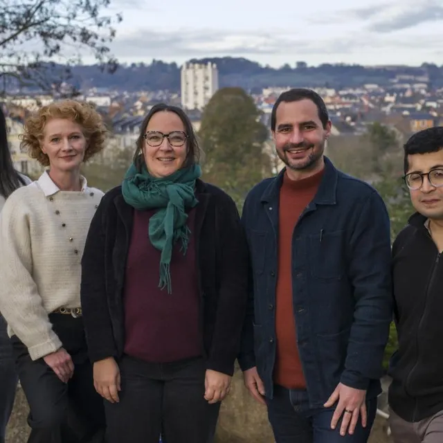 photo mathis rommé, elen debost, élise leboucher, maël brillant et zyad bentahar.  ©  le maine libre - denis lambert
