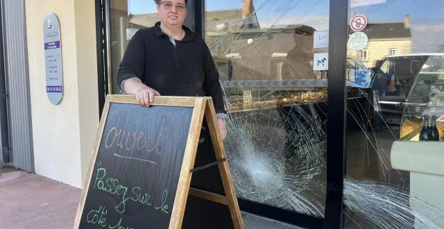 photo  parmi les victimes de ces cambriolages, la boulangerie-pâtisserie c&f maugourd à vivy. cindy maugourd, la co-gérante témoigne.  &copy;  co 
