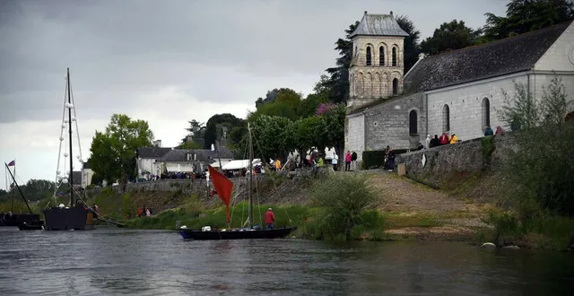 photo  les bords de loire vus du thoureil entre saumur et angers.  &copy;  ?archives co – josselin clair 