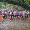 photo  la course des as hommes lors de la 61e édition du cross d’allonnes, le 23 novembre 2025. 
