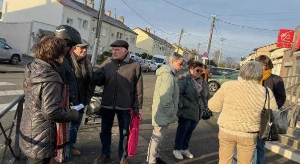 photo  dans ce quartier de centre-bourg des habitants s’inquiètent des cambriolages.  &copy;  le maine libre 