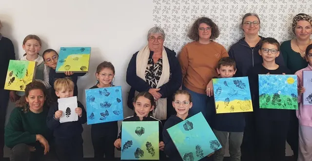 photo  de superbes réalisations ont été faites par les enfants pour ce dernier atelier, mercredi 19 novembre.  &copy;  co 
