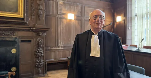photo  jean-marc leverrier est le président du tribunal de commerce d’alençon (orne).  &copy;  archives ouest-france 
