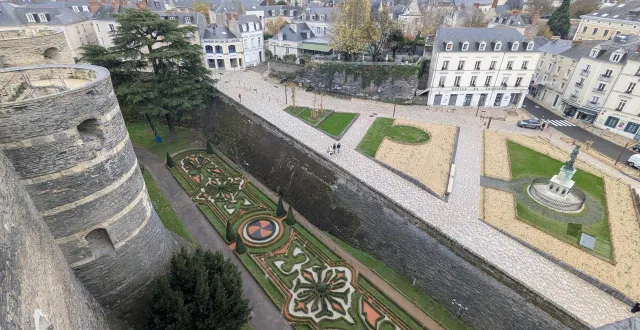 photo  les fossés du château d’angers seront exceptionnellement ouverts le 29 novembre.  &copy;  ouest-france 