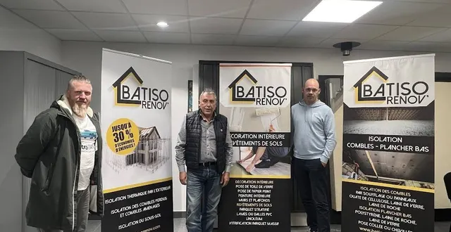 photo  simon letourneur, aldo leray et jérémy monceaux.  &copy;  le maine libre 