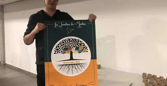 photo  « l’aventure humaine des jardins de martin commence ce soir, ensemble », pour julien marre, lanceur du projet.  &copy;  ouest-france 