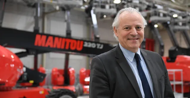 photo  michel denis cessera ses fonctions de directeur général de manitou en juin 2026.  &copy;  archives co - josselin clair 