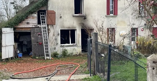 photo  l’incendie a été limité au salon de l’habitation.  &copy;  ouest-france 