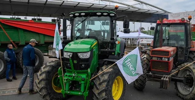 photo  angers, janvier 2024. largement majoritaires en maine-et-loire et en pays de la loire, les syndicats fnsea et ja dirigent la chambre régionale d’agriculture.  &copy;  co - laurent combet 