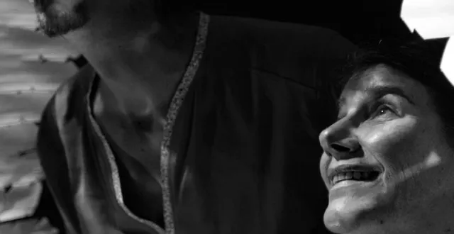 photo  magali grégoire et vincent ruche dans un cocon de tissus et de sons.  &copy;  ouest-france 