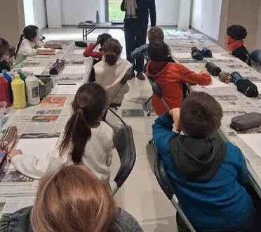 photo  après la présentation de ce genre narratif japonais, les élèves ont pu exprimer tous leurs talents.  &copy;  ouest-france 