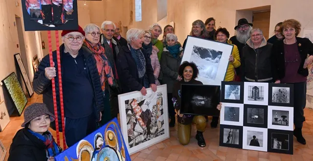 photo  angers, chapelle saint-lazare, le 26 novembre 2025. près d’une quarantaine d’artistes présenteront ce week-end leur travail dans l’intimité des ateliers.  &copy;  co - laurent combet 