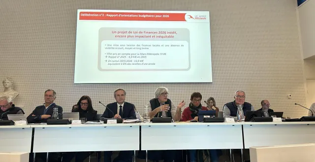 photo  les élus de le mans métropole ont voté le rapport d’orientation budgétaire 2026.  &copy;  le maine libre 