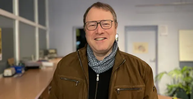 photo  thierry aubin est candidat aux prochaines élections municipales à messei, dans l’orne.  &copy;  ouest-france 