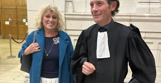 photo  angers, le 28 novembre 2025. liliane taix, l’ancienne drh de la mairie de la baule, a comparu devant le tribunal correctionnel d’angers ce vendredi 28 novembre, assistée de l’avocat nazairien me erwan le moigne.  &copy;  co - franck de brito 