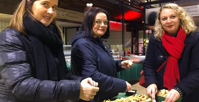 photo  angélique quentin, maria thalassinaki-radoux et delphine vanheule (de gauche à droite) sont les trois fondatrices de l’association, avec nicolas jamet (absent sur la photo).  &copy;  ouest-france 